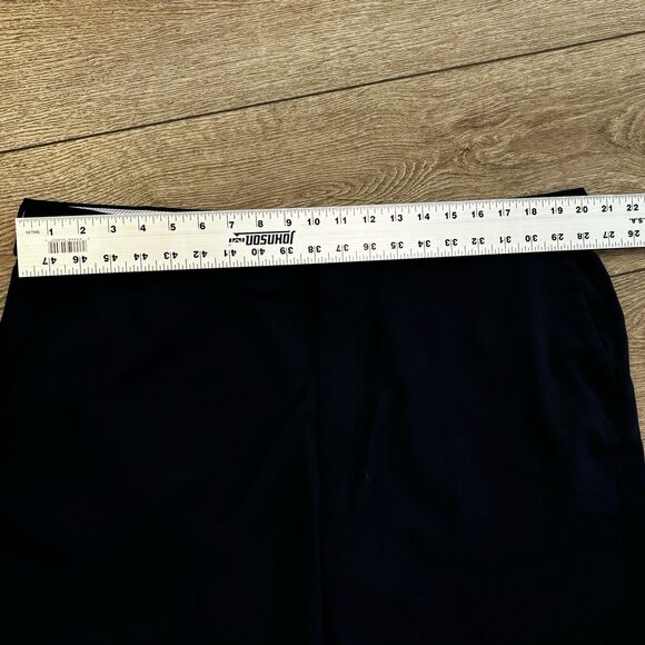 Peter Millar Golf Shorts Mens 40 Navy Blue Flat Front Outdoor Casual Preppy - Picture 4 of 8